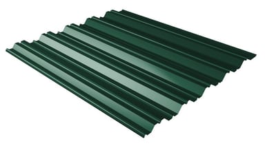 Профнастил Н75 0,3 мм RAL 6005 зелёный мох (зелёный, мох) во Владимире