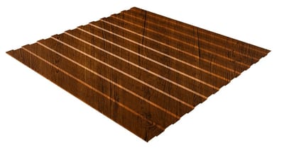 Профнастил С8 декоративный 0,45 мм Дуб 3D во Владимире